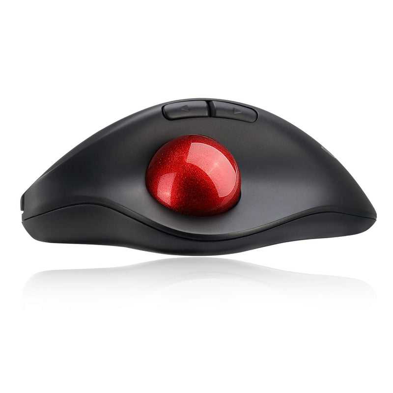 Adesso iMouse T30 Wireless Ergonomic Thumb Trackball Mouse with Nano USB Receiver, Programmable 7 Button Design, and 5 Level DPI Switch