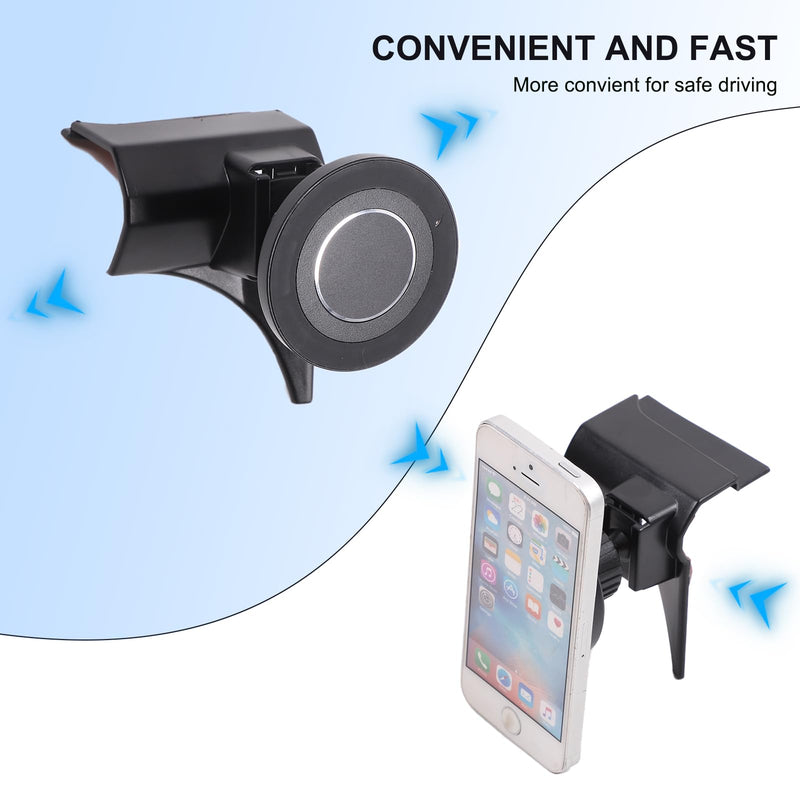CHEAYAR Car Phone Holder Mount Compatible with Toyota Tacoma 2016-2023 Center Console Dashboard Air Outlet Handsfree Phone Mount Magnetic Phone Mount Dash Clip Accessories (Position A) Position A