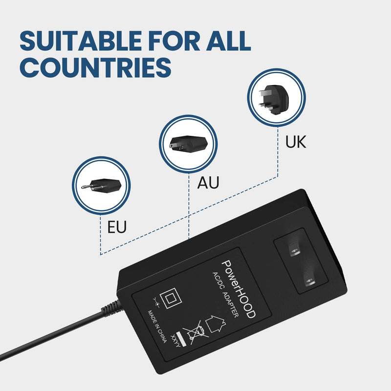 [AUSTRALIA] - 9V AC Adapter Compatible with Sonicware LIVEN Texture Lab, Lofi-12, 8bit warps, XFM, Lofi-6, Bass & Beats GrooveBox Synthesizer Sampling Synth Groove Box 9VDC DC9V Power Supply Cord Charger 