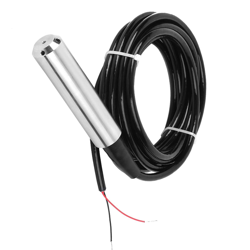 TL-136 Liquid Level Sensor, Water Level Sensor Detector 24VDC 4-20mA Signal Output, 304 Stainless Steel Liquid Level Transmitter, Default Reichweite 0-1 Meter