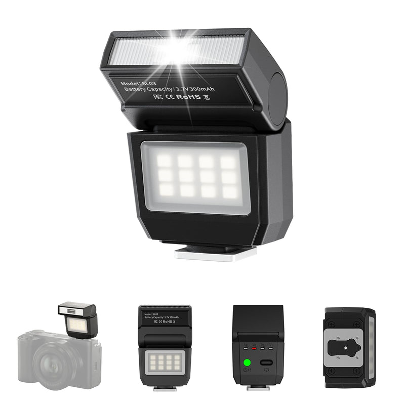 ULANZI SL03 Camera Mini Flash and F12 Mini Flash