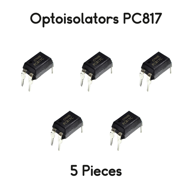 [AUSTRALIA] - Pack of 5 Opto Insulators PC817 PC817C 
