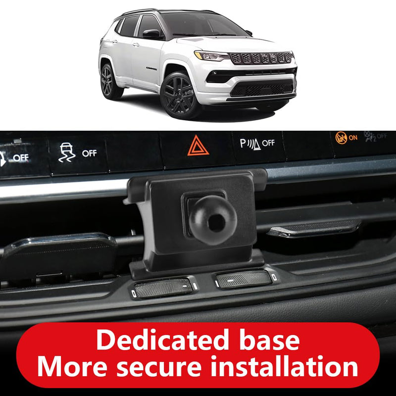 Car Phone Holder for Jeep Compass 2022 2023 2024 2025 2026 Auto Accessories Navigation Bracket Interior Decoration Mobile Cell Phone Mount case