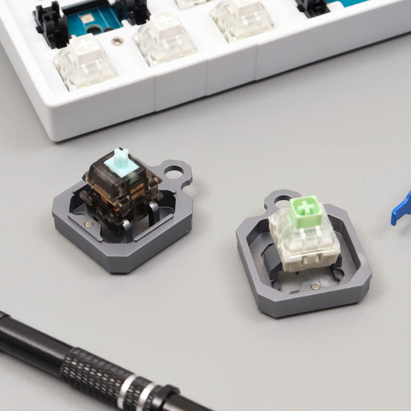Mechanical Keyboard Switch Lube Kit with GPL 205g0 2 in 1 Switch Opener Switch Puller Switch Clamp for Cherry Mx Gateron Switches Black