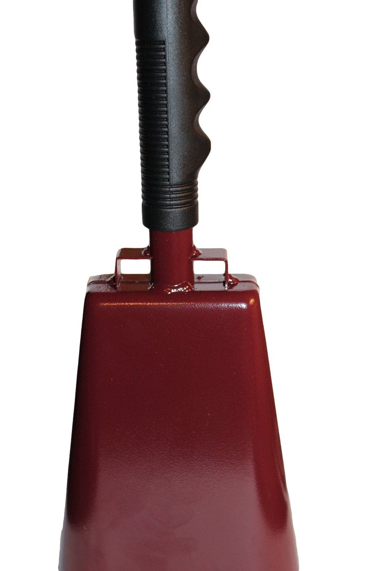 [AUSTRALIA] - Toys+ Cowbell with Handle Various Sizes and Colors Maroon 11" 