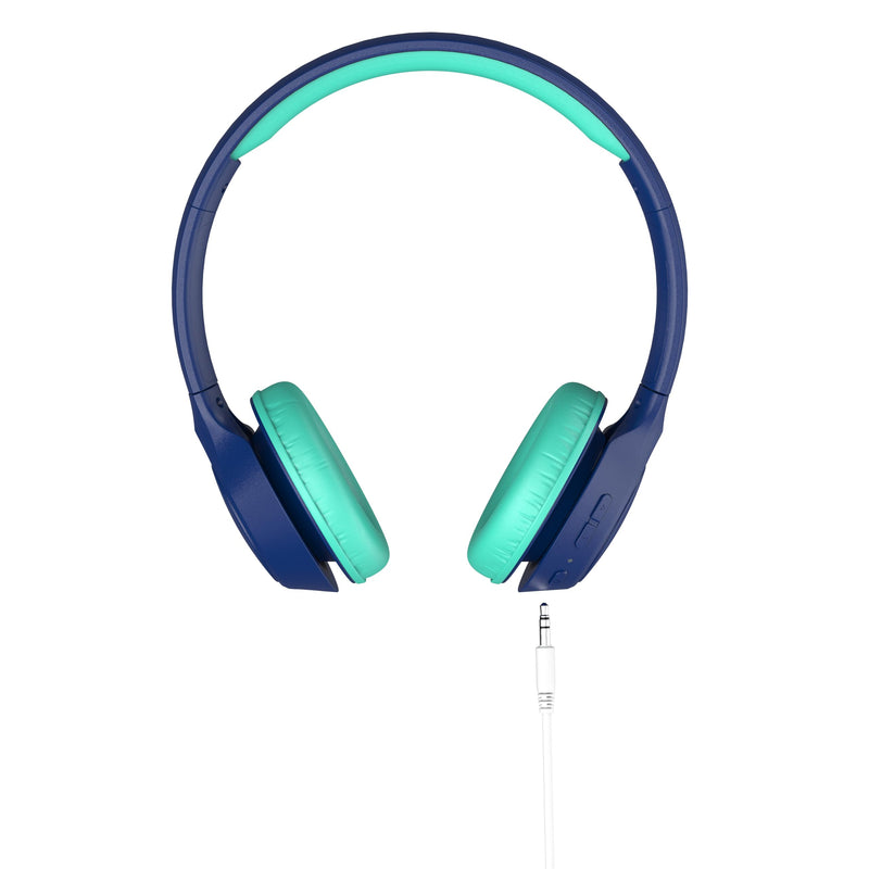 MEE audio KidJamz KJ45BT Children's Safe Listening Bluetooth Wireless Headphones (2Pack, BL&MT)