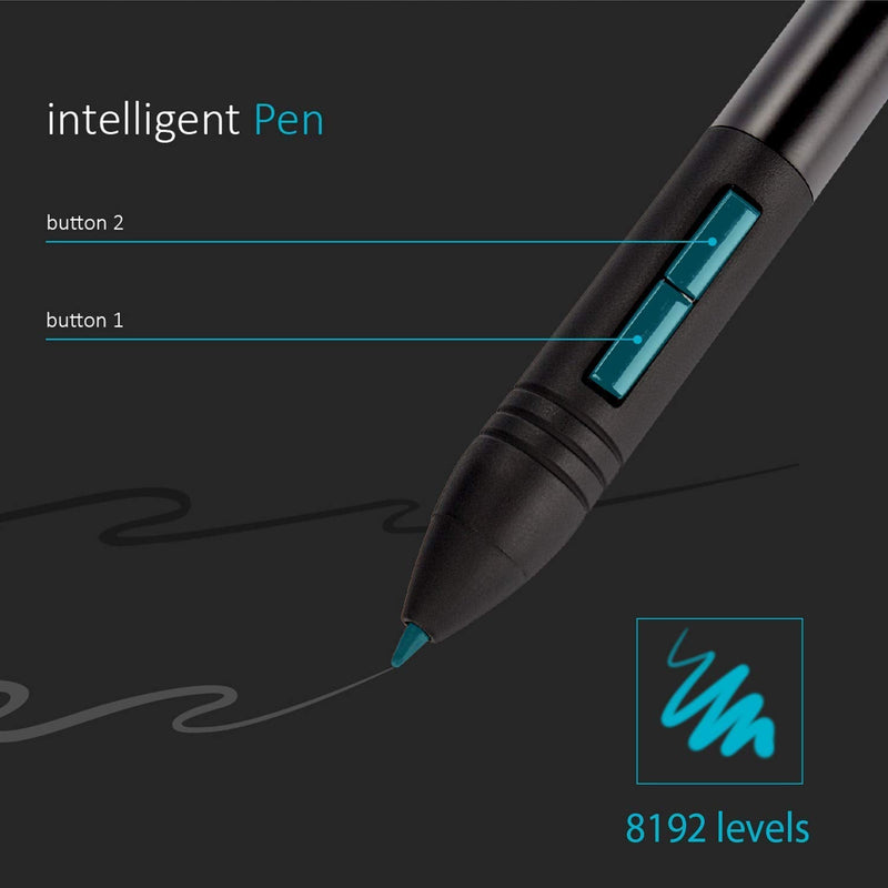 HUION WH1409 Wireless Graphic Drawing Tablet and Artist Glove