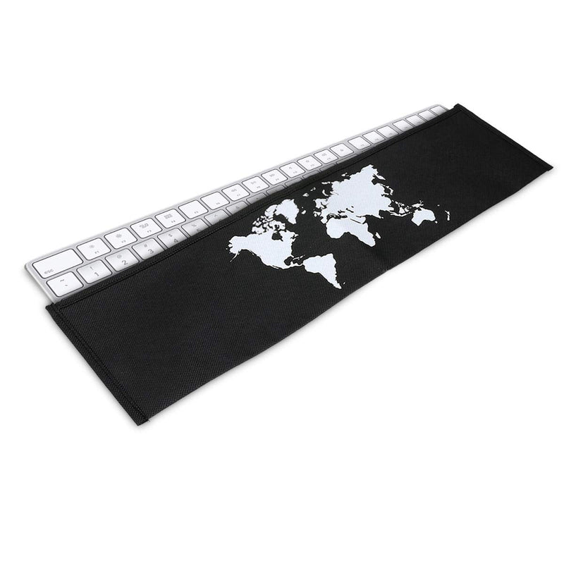 kwmobile Keyboard Cover for Apple Magic Keyboard with Numeric Keypad - Protective Skin Computer Keyboard Dust Cover Case - Travel Outline Travel Outline 02-01