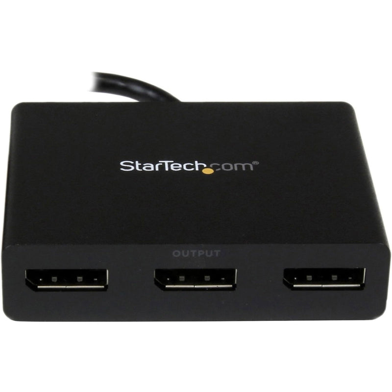 StarTech.com 3-Port DisplayPort 1.2 Splitter, DisplayPort to 3x DP Multi-Monitor Adapter, Dual 4K 30Hz and 1080p 60Hz Computer MST Hub, Windows Only (MSTDP123DP) 3x DP 1.2
