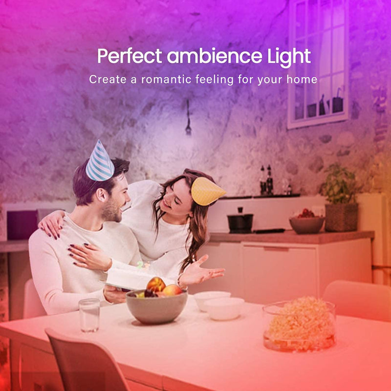 GUPUP LED Strip Lights,Rope Lights,Bluetooth APP Control,Color Changing Light Strip,Lights sync with Music,para cuarto,LED Lights for Bedroom... 100 FT