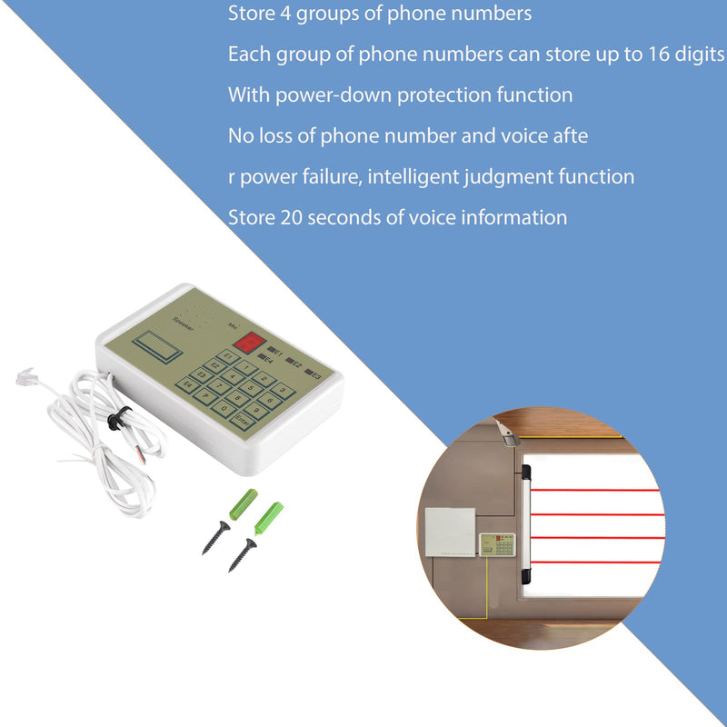 [AUSTRALIA] - DAUERHAFT Wired Telephone Voice Auto Dialer for Home Security System and House Alarm System with Auto Dial Feature 