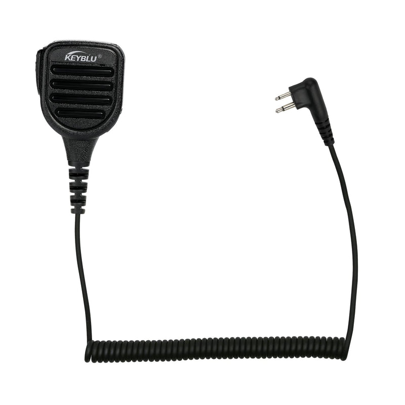 [AUSTRALIA] - CP200D Waterproof Shoulder Speaker Mic 2 Pin Radio Microphone with 3.5mm Audio Jack Compatible with Motorola CP200 CLS1410 CLS1110 RDM2070D Walkie Talkie(for Motorola, Black with 3.5 mm Jack) for MOTOROLA 