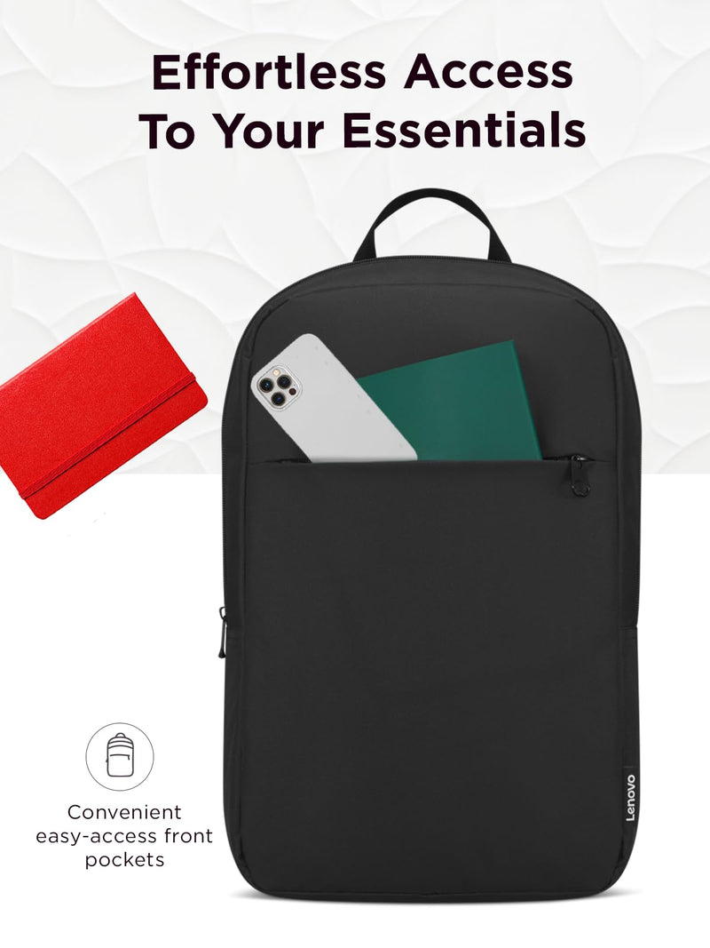 Lenovo Backpack for Computers Up to 15.6", Black, 15.6 inch