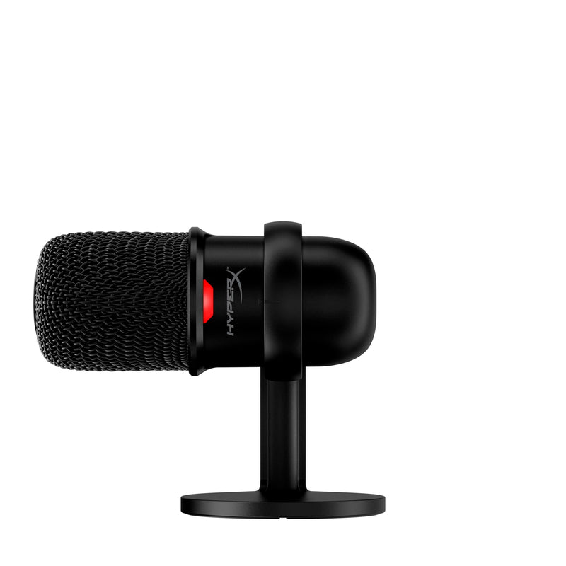 HyperX SoloCast – USB Condenser Gaming Microphone, for PC, PS4, PS5 and Mac, Tap-to-Mute Sensor, Cardioid Polar Pattern, great for Streaming, Podcasts, Twitch, YouTube, Discord,Black Black