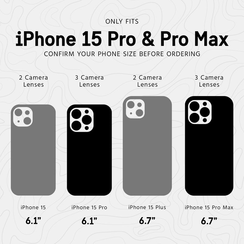 Pelican Camera Lens Protector w/ Aluminum Rings for iPhone 15 Pro Max/iPhone 15 Pro - 9H Tempered Glass - Durable Anti-Scratch, Anti-Shatter, HD View w/Night Shoot, Case Friendly, Easy Install - Black iPhone 15 Pro / iPhone 15 Pro Max