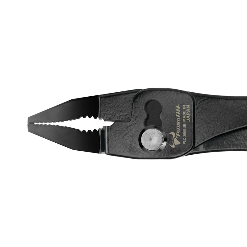 Tsunoda PLC-200GUB, Ultra Thin hold Pliers, Slip Joint pliers, 8-inches Bent