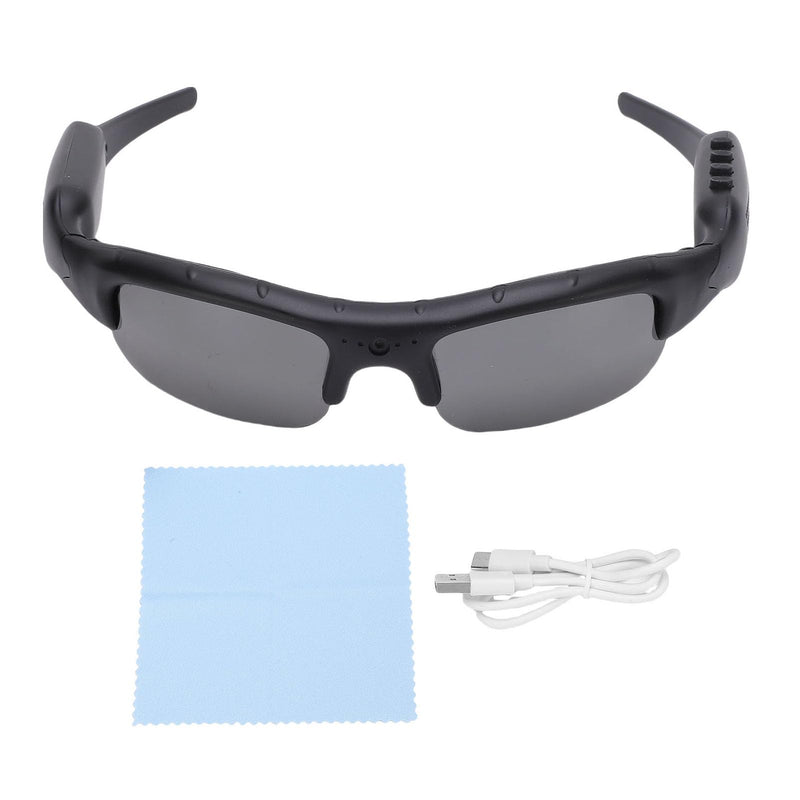 GOWENIC Camera Glasses, 1080P HD Video Recording Smart Glasses with WiFi APP Control and 128GB Memory Card, for Outdoor Sports Travel Vlogs