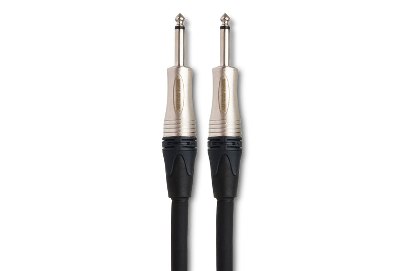 [AUSTRALIA] - Hosa SKJ-210 Edge Speaker Cable, Neutrik 1/4 Inch TS to Same, 10 Feet 10-Feet 