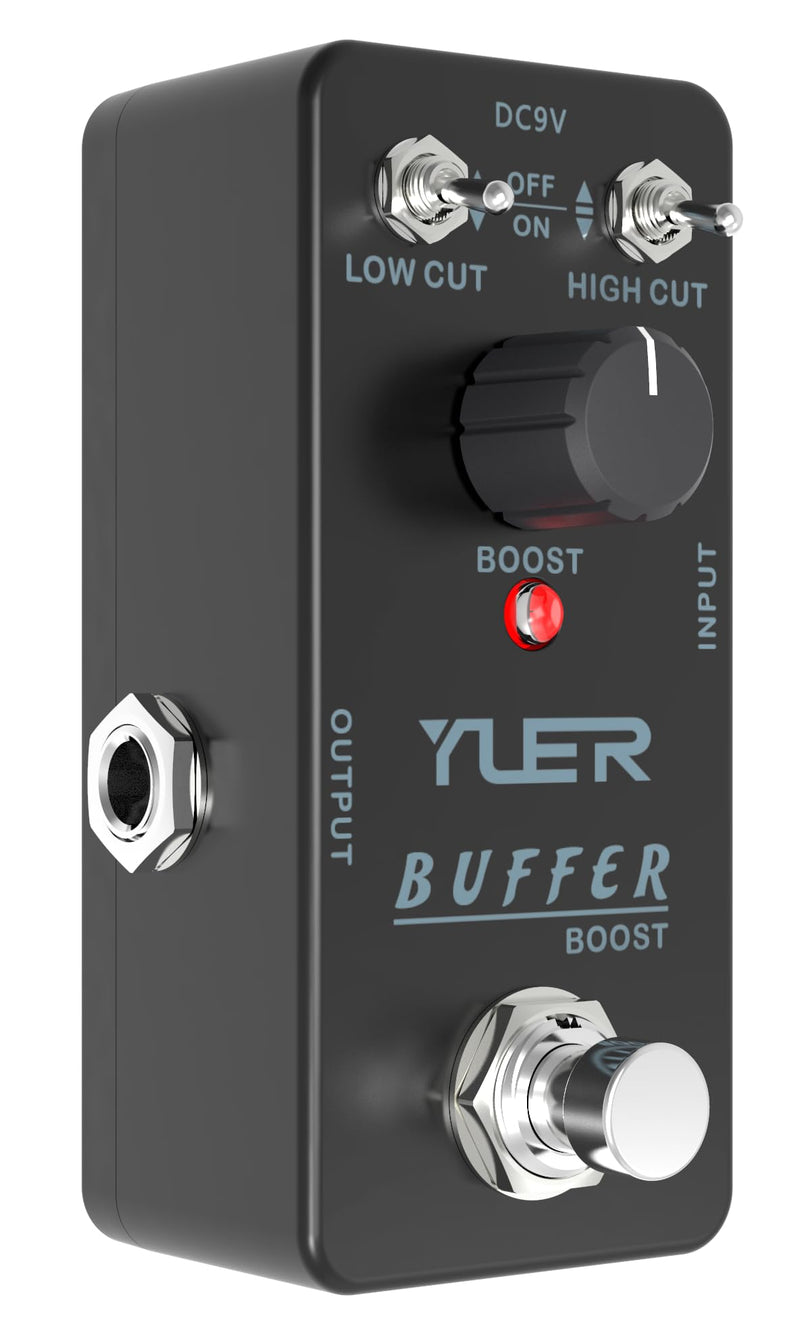 [AUSTRALIA] - BUFFER BOOST, Guitar Effects Pedal, Mini Single Type, True Bypass, DC 9V, for Electric Guitar and Bass 