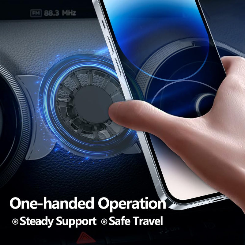 CLEC Fit for Magsafe Car Mount for Audi A3 2014-2020 Car Phone Mount[Strong Magnetic] Magnetic Car Phone Holder for iPhone 17 16 15 14 13 12 Series MagSafe Case All Phones