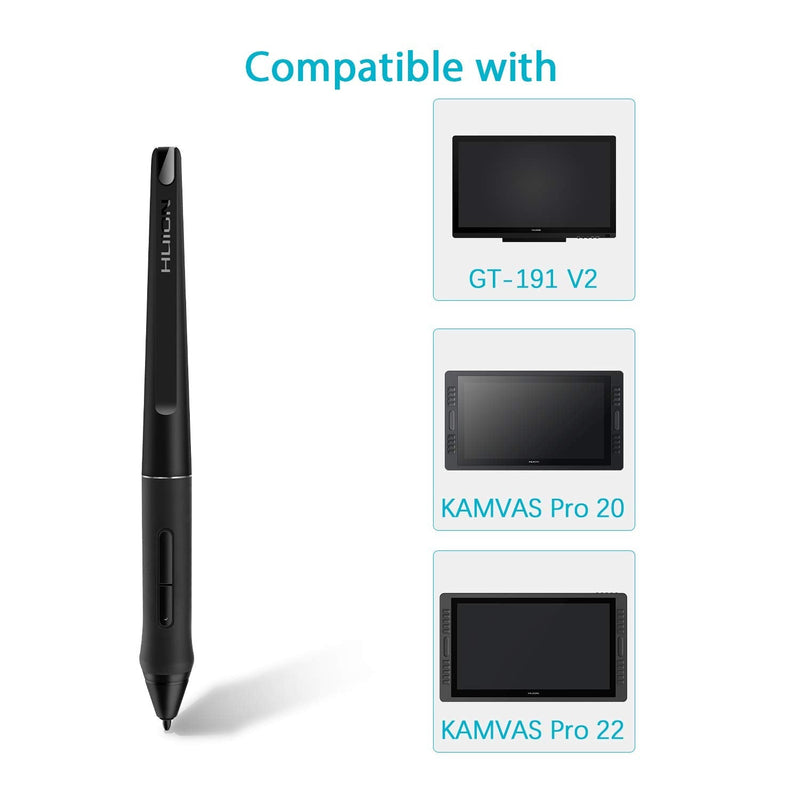 HUION PW500 Battery-Free Stylus for Huion KAMVAS GT-191V2 / KAMVAS PRO 20/KAMVAS PRO 22 and Inspiroy Q11KV2 / WH1409V2 Graphics Tablet