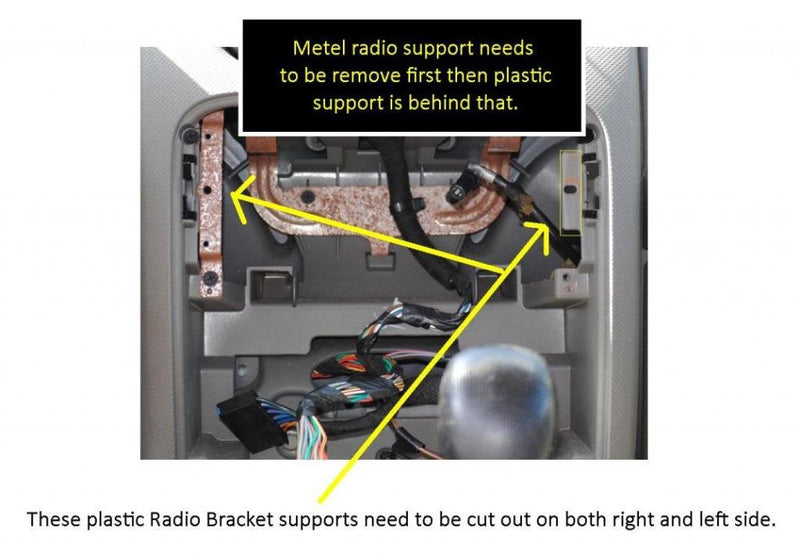 Double Din Dash Kit for Jeep Liberty | Compatible with Jeep Liberty, 2003-2007; standard wire harness and antenna adapter