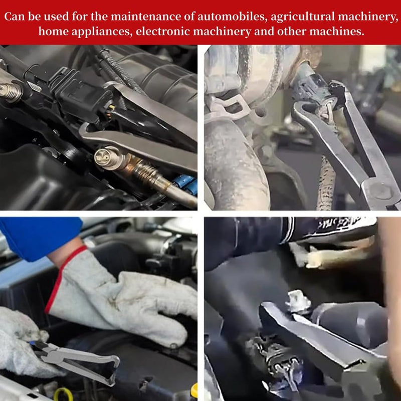 [AUSTRALIA] - JNJOOD Electric Cutting Pliers for Car Fuel Line and Petrol Hose Clamps for Lug Style Plugs 