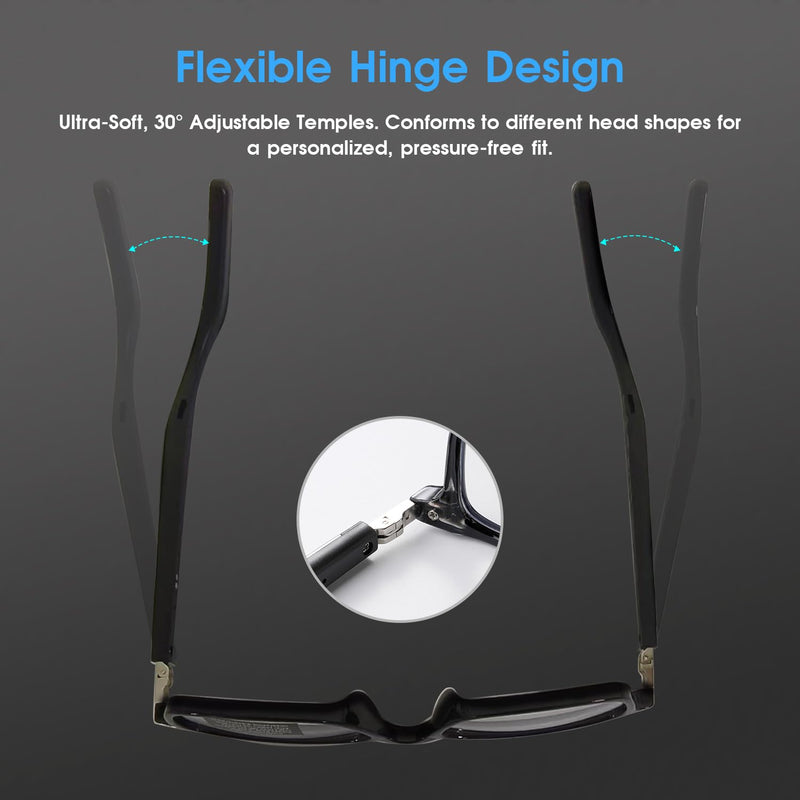 2026 Al Smart Glasses, Bluetooth Translation Glasses with 164 Languages | Color-Change Lens, Music & Call, IP65 Waterproof, Free App, Fashion Audio Glasses for Meeting Driving Travelling,Thin Temples Black-Photochromic lenses