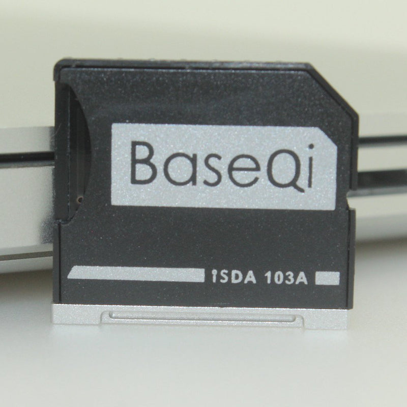 BASEQI Aluminum microSD Adapter for MacBook Air 13" and MacBook Pro 13"/15" (Non-Retina) Models