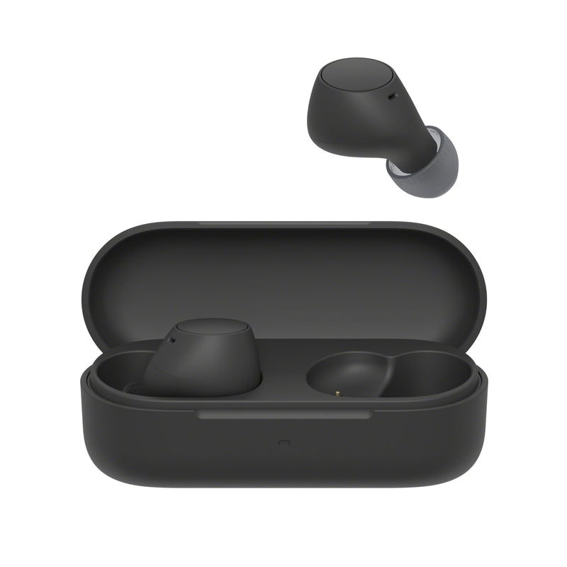 Sony WF-C510 Truly Wireless Bluetooth Earbud Headphones, Black | Comfortable & Compact Fit, Up to 22 Hours of Battery, Multipoint Connection, Ambient Sound Mode. IPX4 Water Resistant
