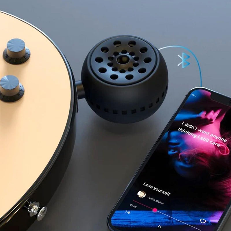 Electric Guitar Amp, Bluetooth 5W Mini Electric Guitar Amplifier, Clean &Overdrive Effects with 6.35mm Input Small Music Box for Electric Guitar Supports Volume Adjustment