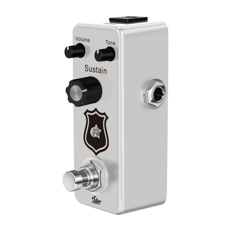 ISET Fuzz Guitar Effect Pedal Analog Badge Fuzz for Electric Guitar Bass True Bypass