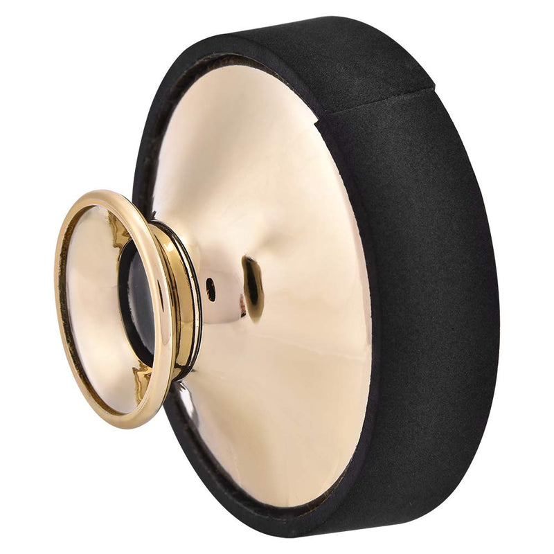Decrease Sound Sax Practice Silencer Silencer Alto Saxophone Mute for Concert Golden