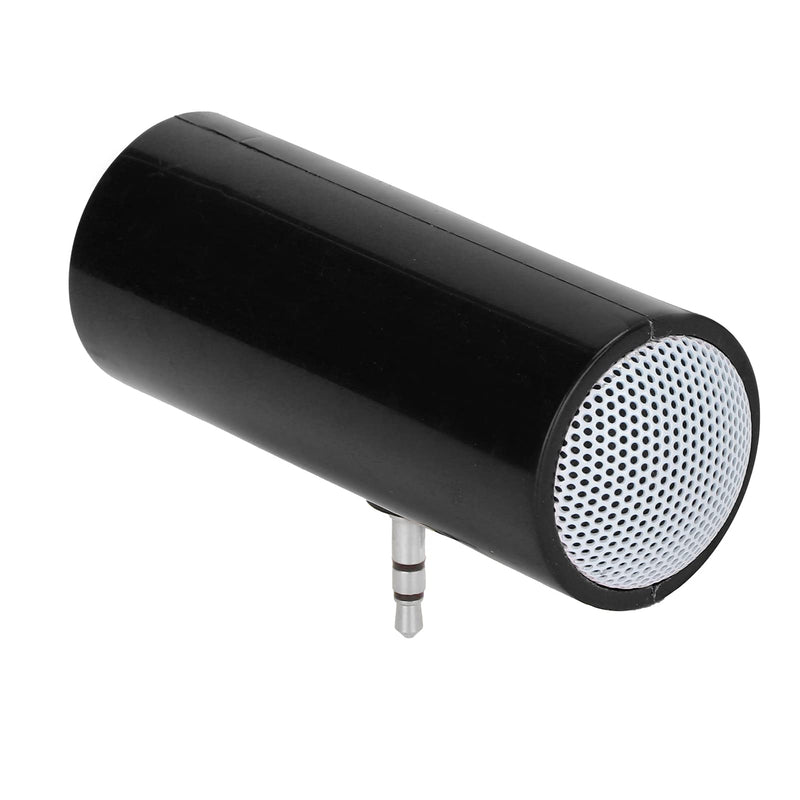 Cuifati Mini Stereo Speaker,New DIY Pillow Speaker, Unique Soft Sound Portable Speaker, Portable Plug in Speaker with 3.5mm Aux Audio Input, for Mobile Phones and Tablets(Black) black