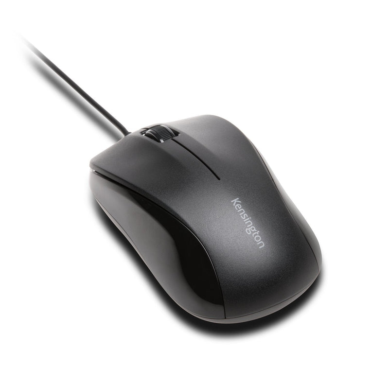 Kensington Silent Mouse-for-Life Wired USB Mouse - Black (K72110US)