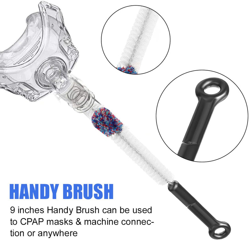 [AUSTRALIA] - CPAP Hose Brush 2 Pieces Cleaning Brush for CPAP Hoses Cleaning Kit Mask Cleaning Brush Cleaner Hose Brush 18 mm and 22 mm 
