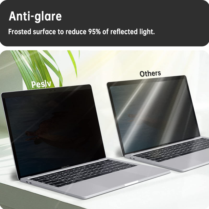 Privacy Screen MacBook Pro 15 Inch (2012-2015), Magnetic Removable Anti Blue Light Glare Peep Filter Black Out Screen Protector for Mac 15.4 In Laptop Model (A1278 A1286 A1398) MacBook Pro 15 Inch(2012-2015)