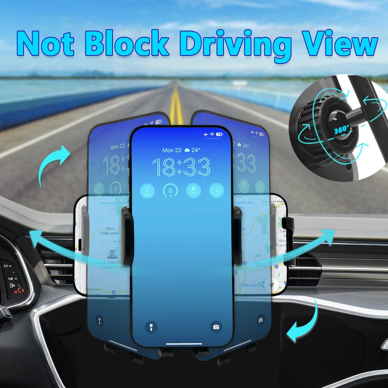 TTMIC Car Phone Holder Mount for Nissan Rogue Auto Accessories Interior Decoration Cellphone Case Cradles Navigation Bracket (Nissan-Rogue-21-23)