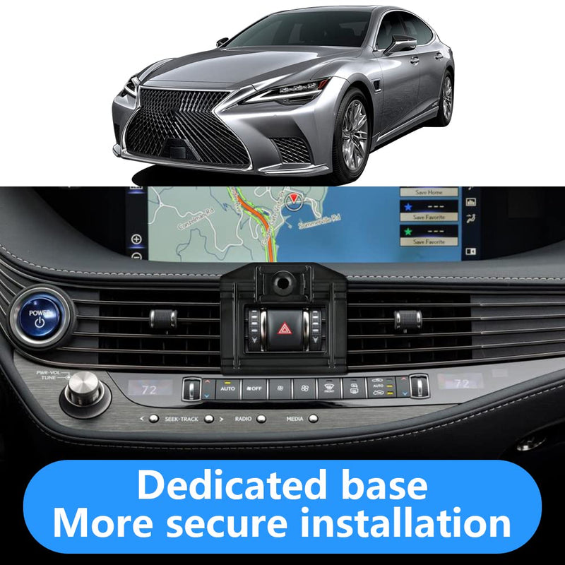 Car Phone Holder for Lexus LS 2018 2019 2020 2021 2022 2023 2024 2025 2026 500 500h 500F Auto Interior Accessories Best Cell Phones Mount Cellphone Mobile Cradle Charging Navigation Stand