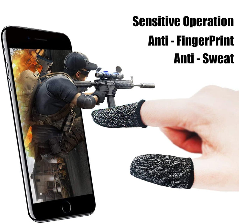 PUBG Mobile Triggers 13 in 1 Combo, 4 GamingTriggers Mobile Phone Game Controller for PUBG/Fortnite/Call of Duty/Rules of Survival, Aim & Fire Trigger for iPhone & Android Phone (Boy) Boy