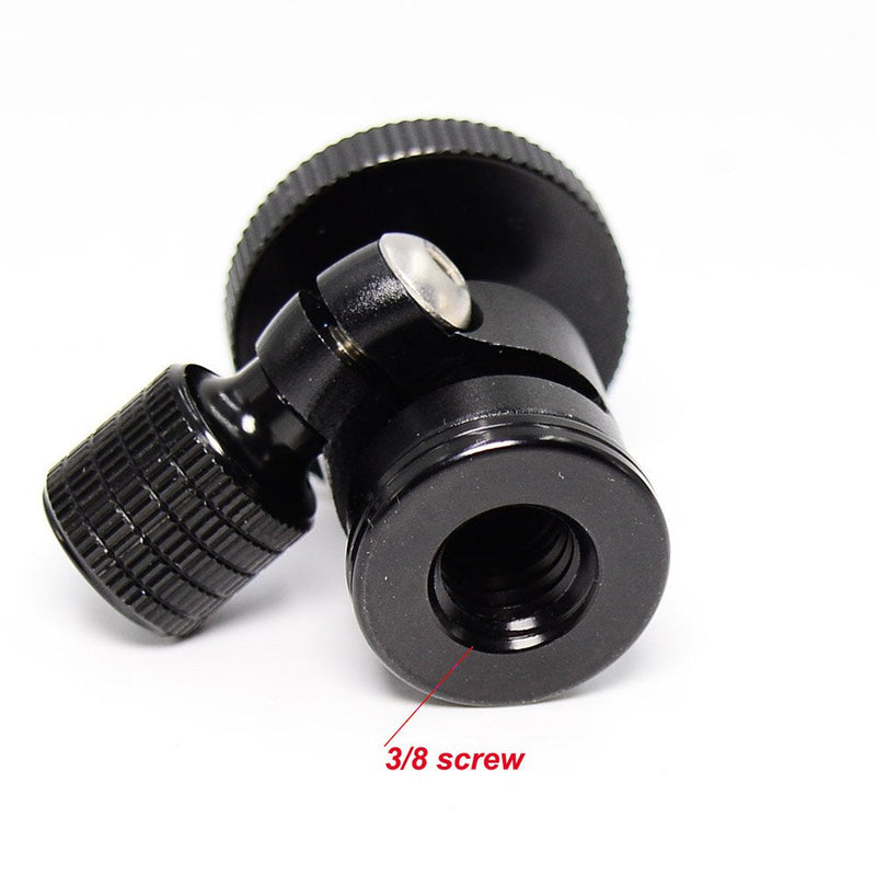 koolehaoda 3/8 Mini Ball Head for Camera Tripod Monopod (3/8 Ball Head) 3/8-ballhead