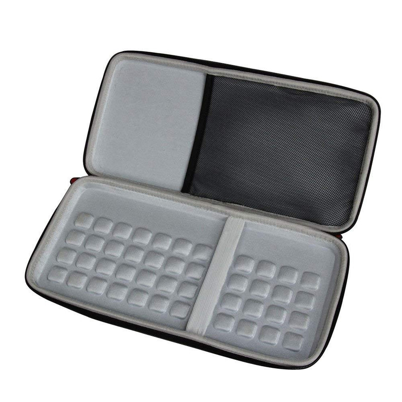 Hermitshell Hard Travel Case for Apple MC184LL/B Wireless Bluetooth Keyboard (PU, Black) PU