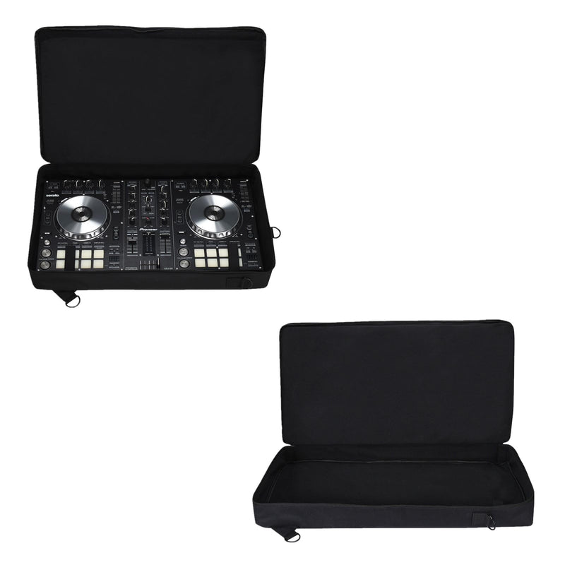 Storage bag case is suitable for Pioneer DDJ-SR 2/SR, Native Instruments Traktor Kontrol S4 Mk3,Portable adjustable shoulder strap large capacity (DDJ-SR 2)