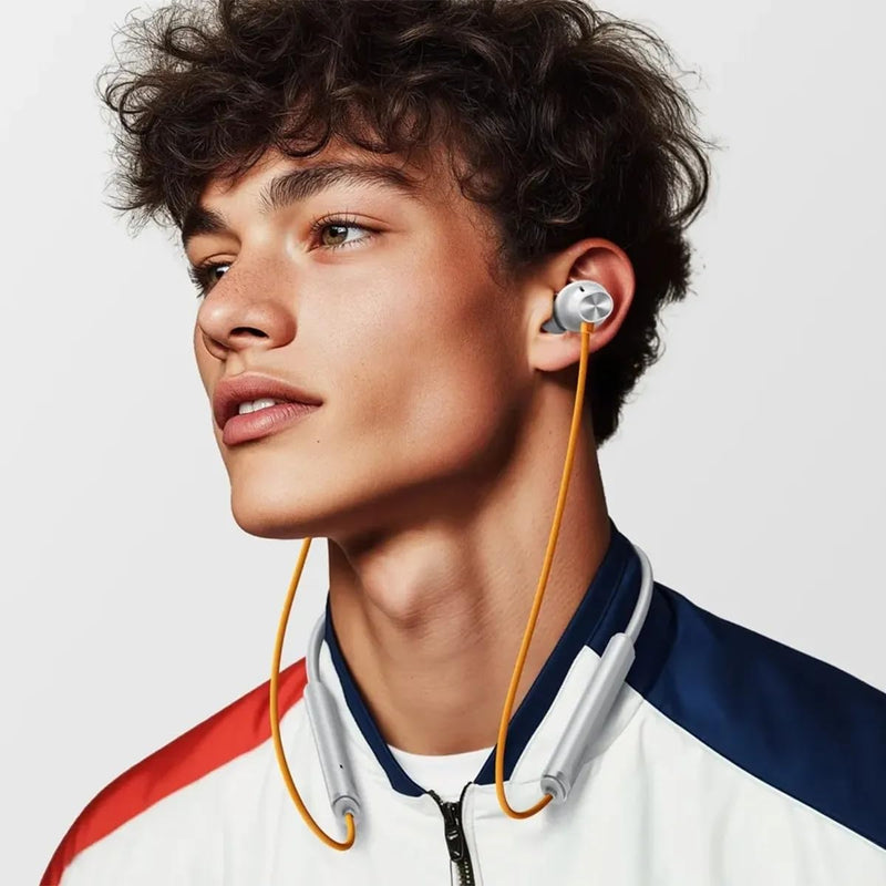 realme Buds Wireless 5 ANC in Ear Bluetooth Headphones, 50dB ANC, 13.6mm Dynamic Bass Driver, 360° Spatial Audio, 45ms Low Latency, Upto 38hrs Playback, IP55 Rating, Dual Device Connection (Silver) Silver