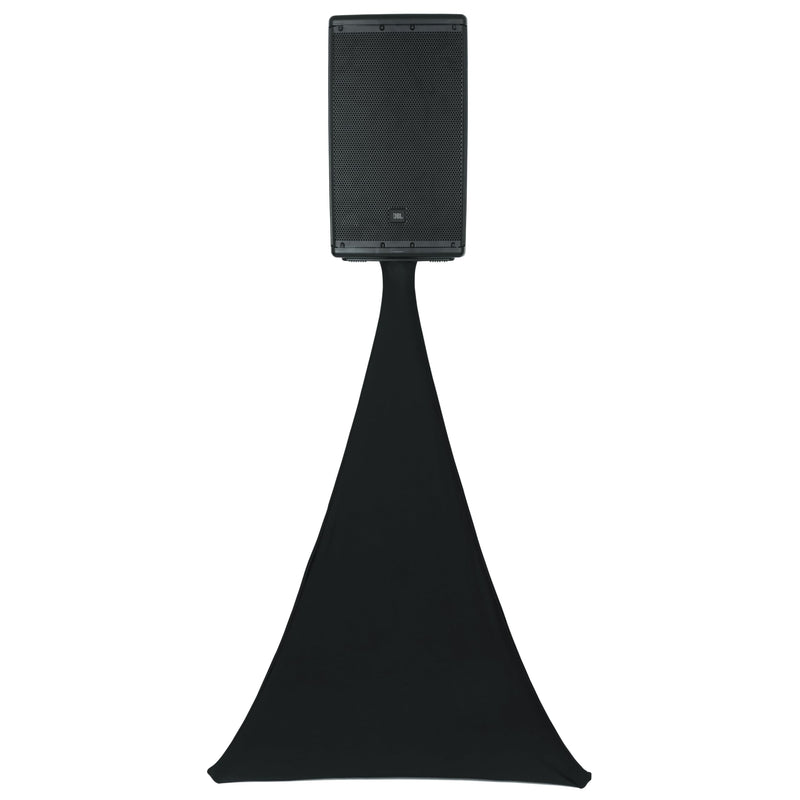 Gator Frameworks 360° Speaker Stand Scrim Stretch Cover for Tripod Style Stands, Black (GFW-TRIPODSCRIMB)