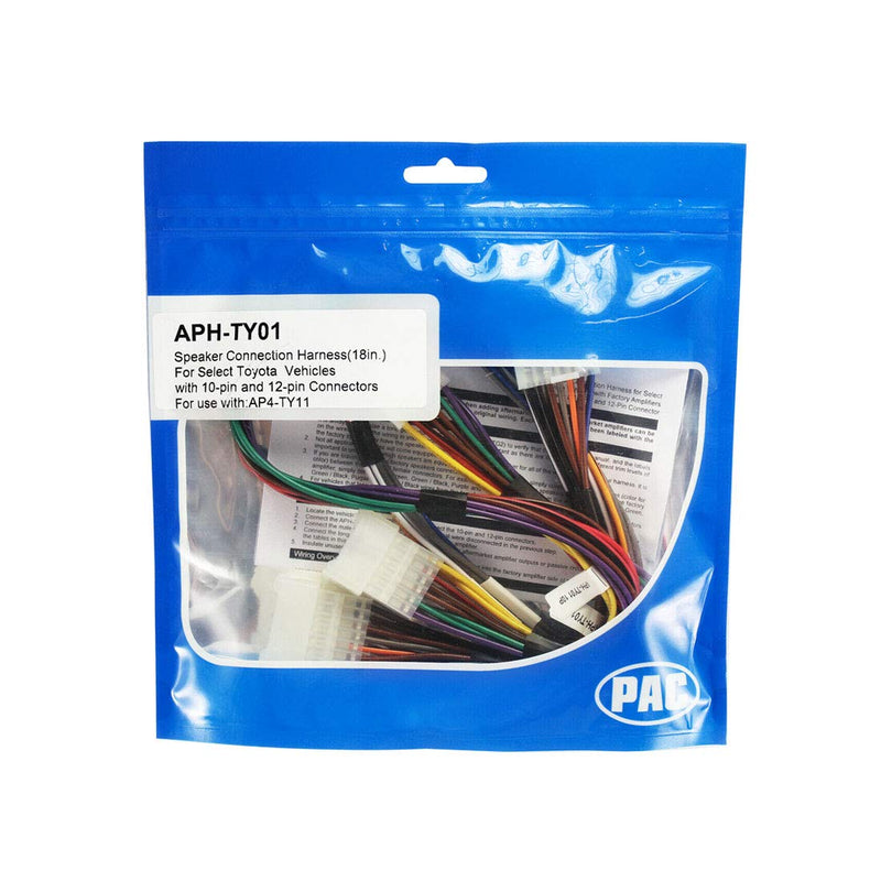 PAC APH-TY01 Speaker Connection Harness for 2005-17 Toyota w/Amplified Systems