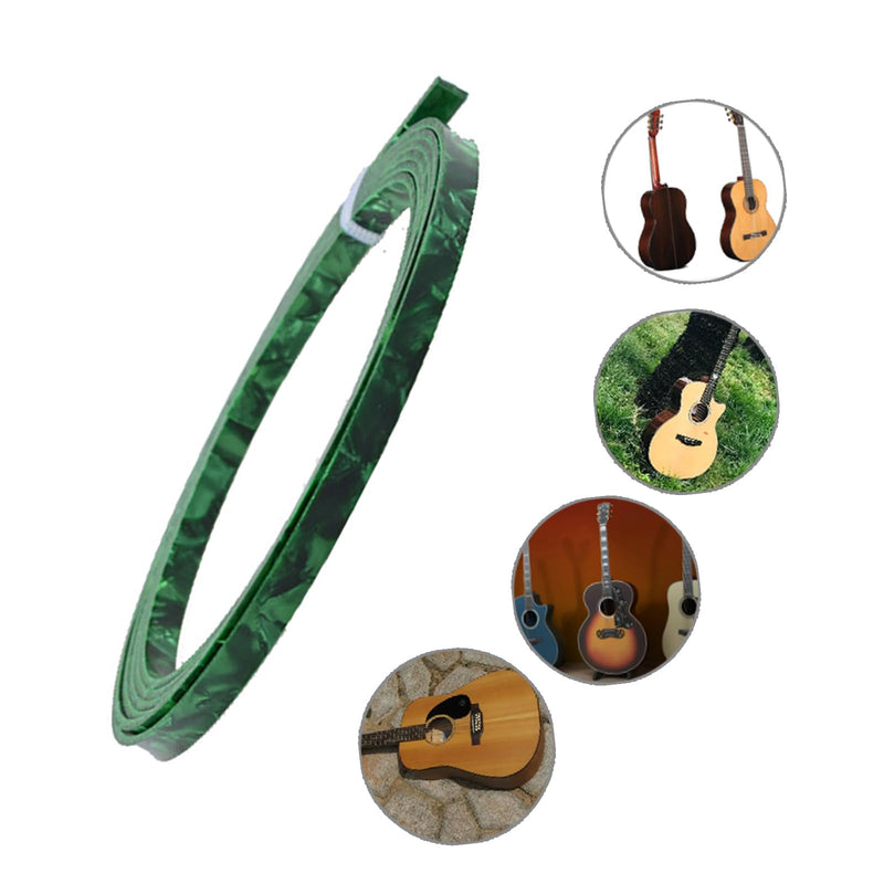 [AUSTRALIA] - Guitar Binding Purfling Edging Strips Guitar Trim Decorations Acoustic Guitar Edging Strips Guitar Decals Accessories Guitar Parts And Accessories white pearl 