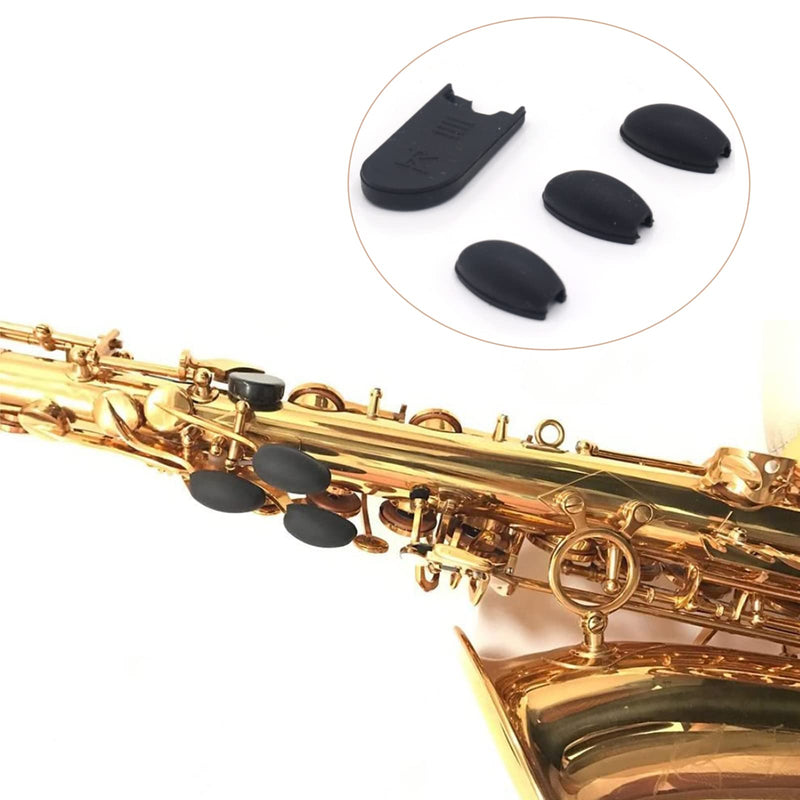 Universal Saxophone Thumb Rest Cushion, Alto Tenor Soprano Sax Thumb Rest Pad, Saxophone Palm Key Risers Pads Finger Rest Pad, Alto Tenor Soprano Saxophone Accessories