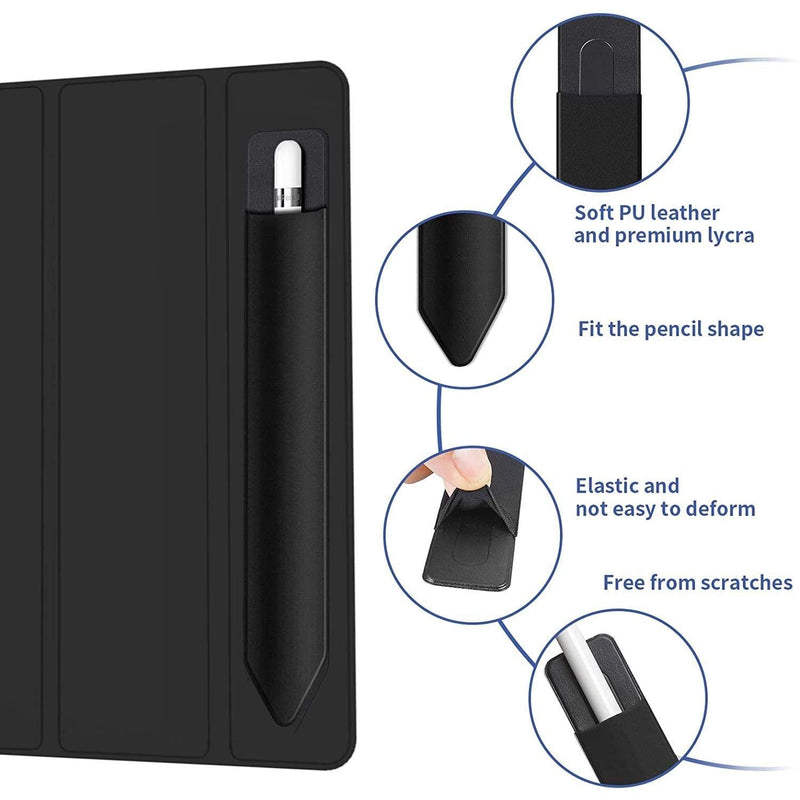 BoxWave Stylus Pouch Compatible with ASUS VivoBook Flip 14 (Stylus Pouch by BoxWave) - Stylus PortaPouch, Stylus Holder Carrier Portable Self-Adhesive for ASUS VivoBook Flip 14 - Jet Black