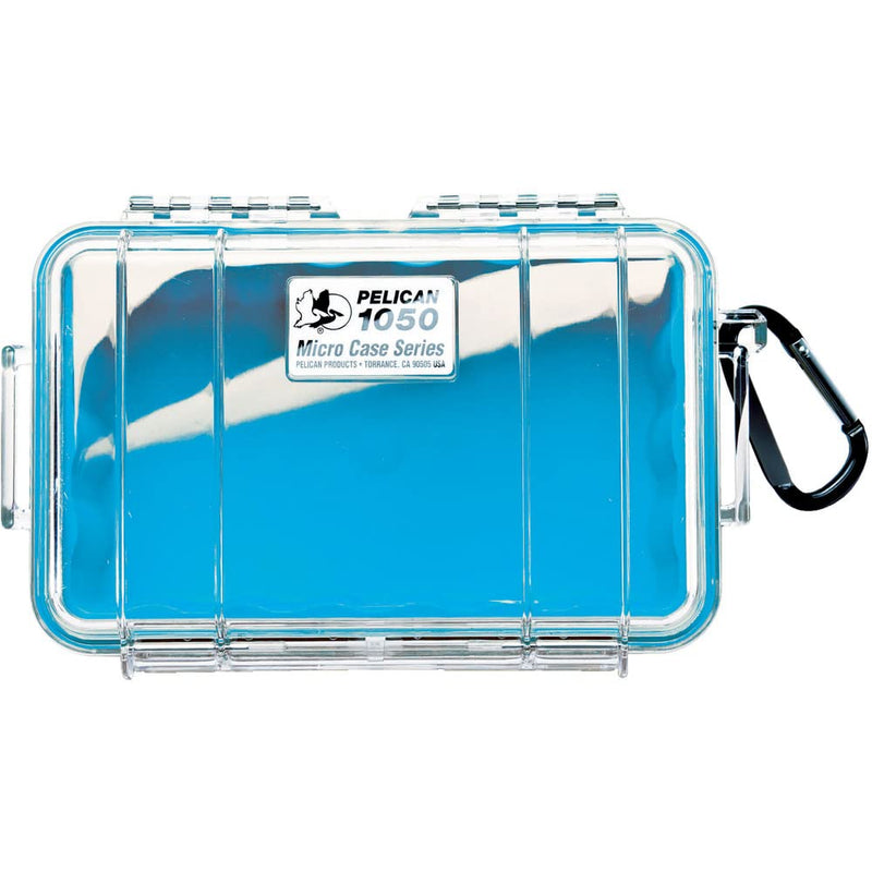 Pelican 1050 Micro Case (Blue/Clear) & Pelican 1040 Micro Case (Black/Clear)